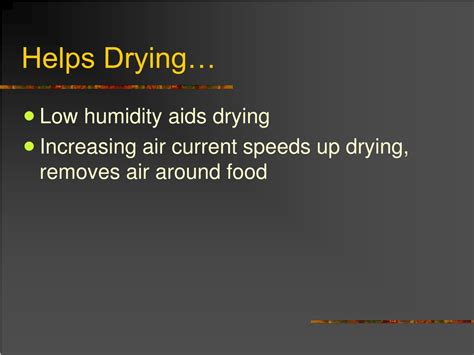 Ppt Drying Foods Powerpoint Presentation Free Download Id9422784