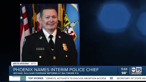 Phoenix PD announces interim chief coming from Baltimore PD