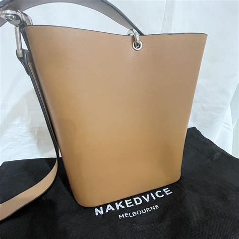 Naked Vice Bucket Tote Tan Excellent Condition Depop