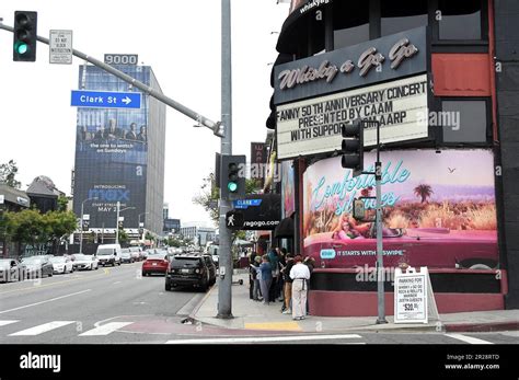 Los Angeles Usa 17th May 2023 The Marquee Of The The Fanny 50th