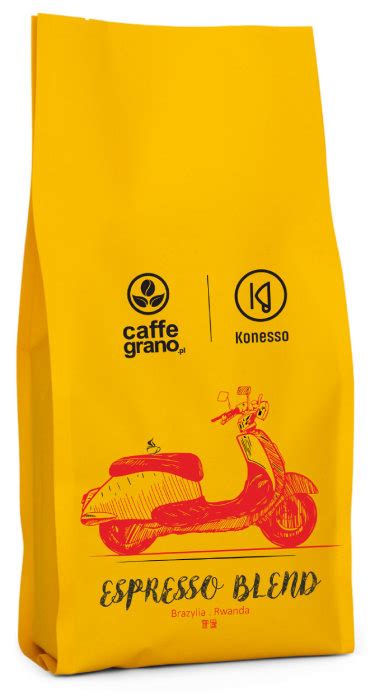 Kawa ziarnista Caffe Grano x Konesso Espresso Blend 1kg NIEDOSTĘPNY