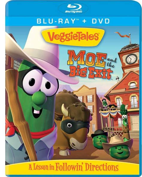 Veggie Tales: Moe & Big Exit | Veggietales, Kid movies, Veggie tales