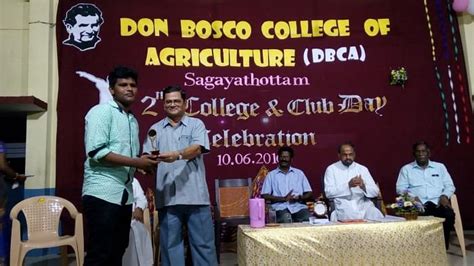 Don Bosco College of Agriculture - [DBCA], Vellore - Images, Photos ...