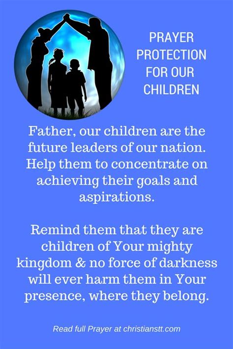 Prayer: Protection And Care For Our Children - ChristiansTT