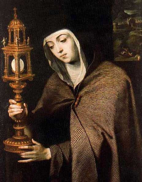 St Clare Of Assisi Feast August 11 Saints And Heroes Anf Articles