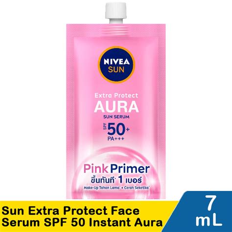 Nivea Sun Extra Protect Face Serum SPF 50 Instant Aura 7mL Klik Indomaret