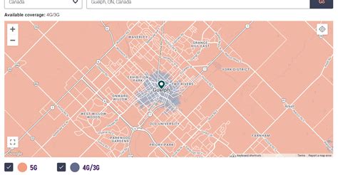 Is this map of Telus 5G coverage accurate? Any reason downtown Guelph ...