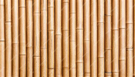 Woven Natural Wooden Strips Pattern Or Wickerwork Bamboo Texture