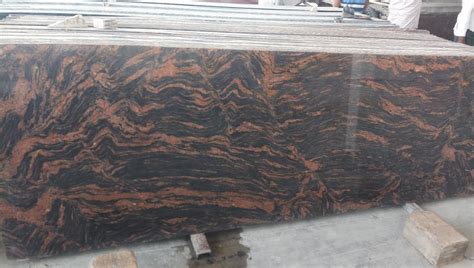 Brown Polished Himalaya Indian Granite Slab For Flooring And Wall Tile