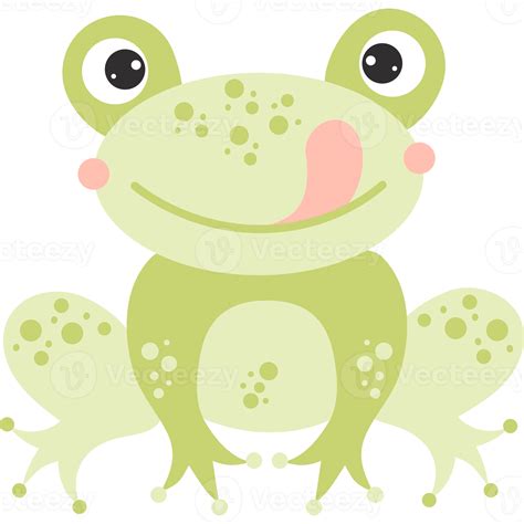 Beautiful Green Frog 13528261 Png