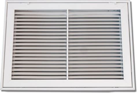 air return filter grille bar face white psfbgw indoor