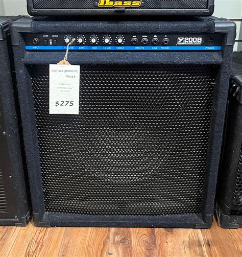 Used Yorkville 200b Single 15 Bass Combo Consignment Canadian Online Music Store In Oakville