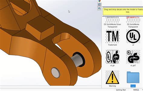 Designing And Working With Decals In Solidworks Trimech