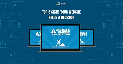 Top Signs Your Website Needs A Redesign Mind It Limited