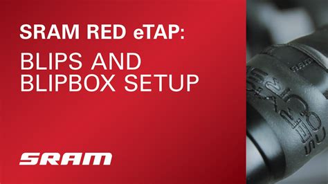 SRAM RED ETAP Blips And BlipBox Setup YouTube