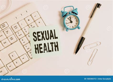 Conceptual Hand Writing Showing Sexual Health Business Photo Text Positive And Respectful