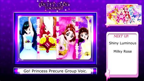 Princess Precure Group Transformation Youtube