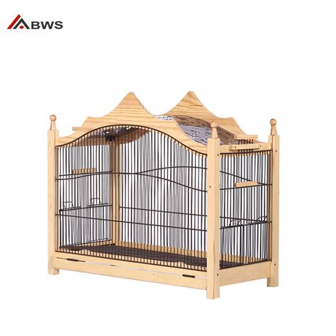 Useful 6 Doors Pet Store Display Cages Made Of Wood And Metal