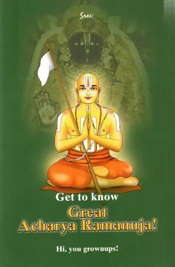 Get to know Great Acharya Ramanuja! Hi, you grownups! | Exotic India Art