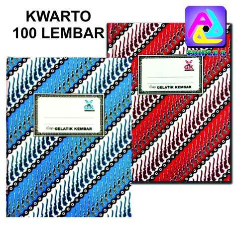 Jual Buku Kwarto Gelatik Kembar Isi 100 Lembar Shopee Indonesia