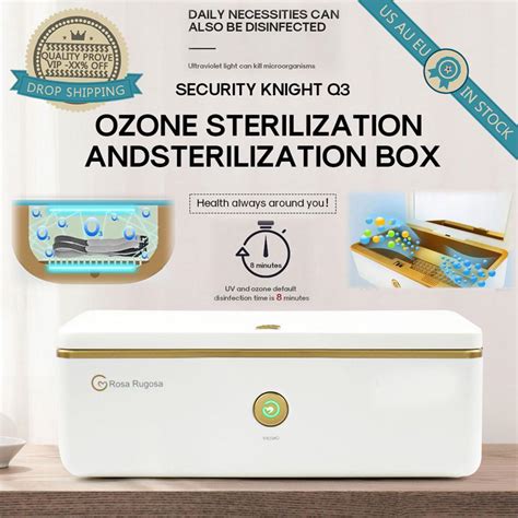 Buy Uv Sterilizer Box With Ozone Cpap Cleaner Led Uv Light Disinfection