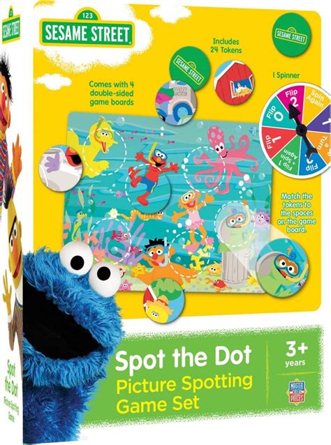 Masterpieces Puzzles Masterpieces Kids Games Sesame Street Spot The