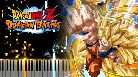 STR SSJ3 Dragon Fist Goku Finish Skill OST DBZ Dokkan Battle Piano