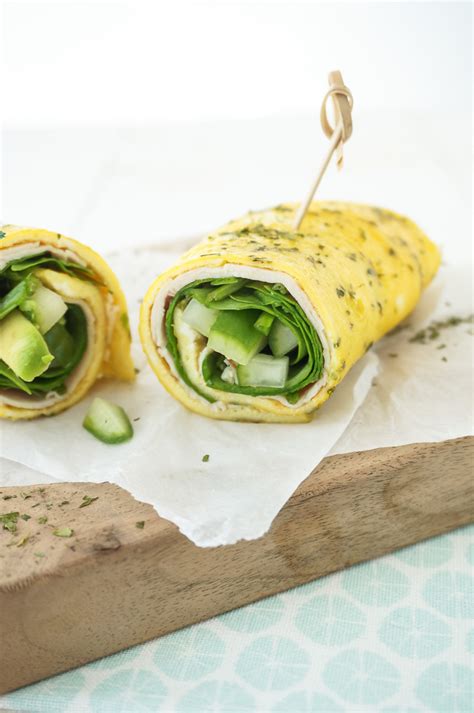 Omelet Wrap Met Kipfilet En Spinazie Mind Your Feed