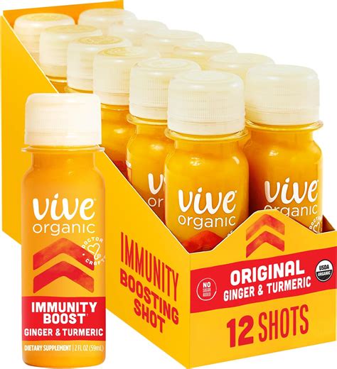 Amazon Vive Organic Immunity Boost Shots Variety Pack Oz