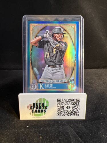 Topps Gypsy Queen Chrome Blue Refractor Ke Bryan Hayes