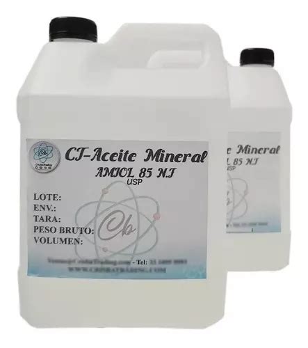 Aceite Mineral Usp Nf Grado Alimenticio Meses Sin Inter S