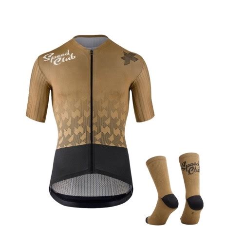 Koszulka Skarpety Assos EQUIPE RS S11 TARGA Speed Club 2024 Bronze Ash