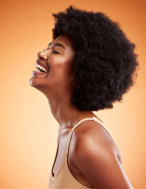 Premium Photo Cosmetics Black Woman And Smile With Natural Beauty