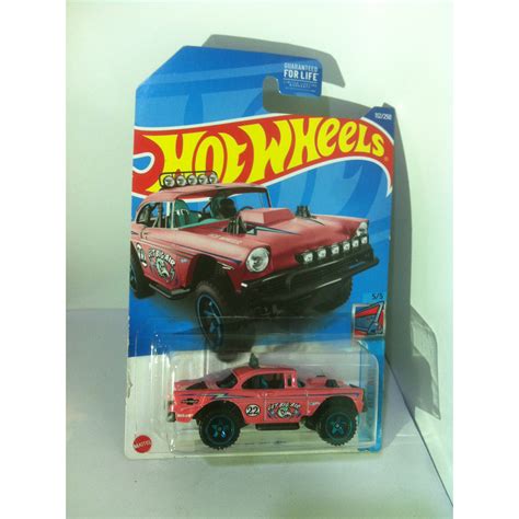 Jual Hot Wheels 2022 Chevy Bel Air Mini Collection 5 Big Air Bel Air Metalflake Pink By