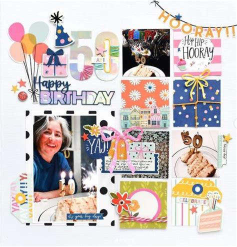 12 Birthday Scrapbook Layout Ideas – Scrap Booking