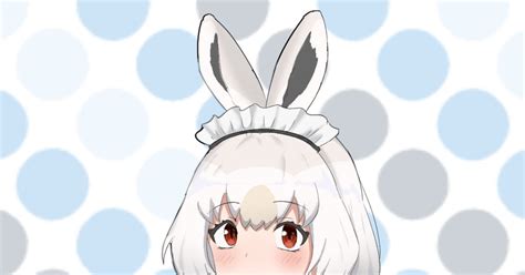 けものフレンズ ユキウサギカフェ衣装 しんりゅうのイラスト Pixiv