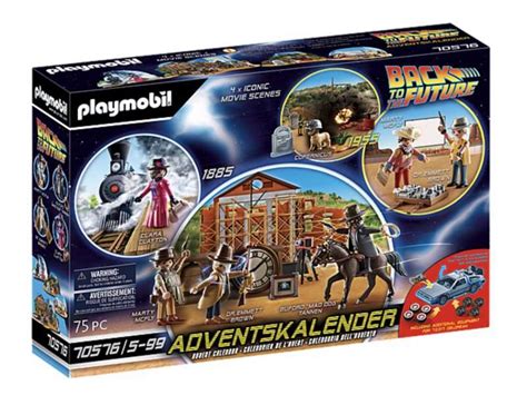 Playmobil Advent Calendar Back To The Future III 70576 Germany New