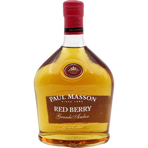 Paul Masson Grande Amber Red Berry Brandy Gotoliquorstore