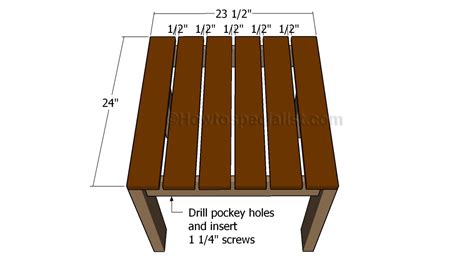 Simple End Table Plans Howtospecialist How To Build Step By Step Diy Plans