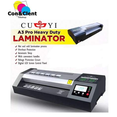 CUYI A3 Size Laminating Machine Laminator Shopee Philippines