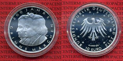 Bundesrepublik Deutschland 10 Euro Silber Deutschland 2012 10 Euro 200