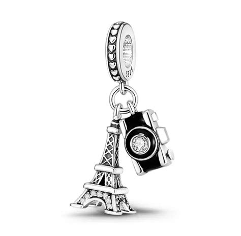 Charm for Pandora Bracelet Eiffel Tower Sterling Silver 925 - Etsy