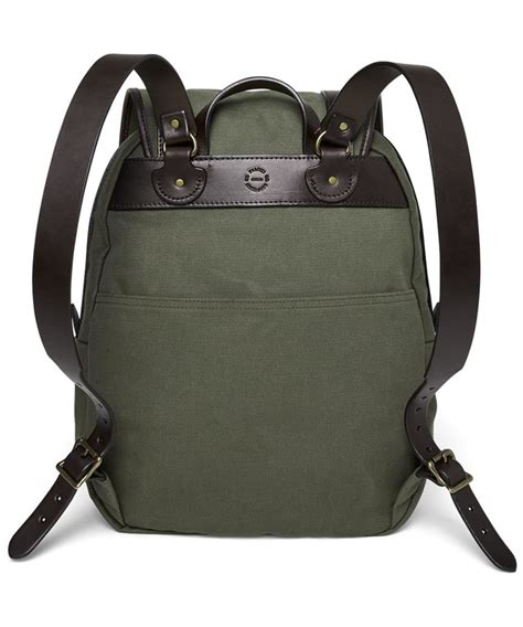 Filson Large Lightly Waxed Rugged Twill L Rucksack