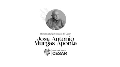 José Antonio Soto Murgas Cámara ardiente Gobernación del Cesar