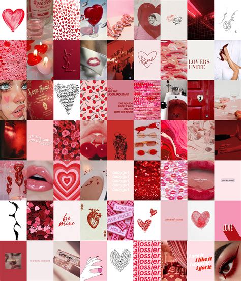 Valentines Day Aesthetic Collage Wallpapers Wallpaper Cave