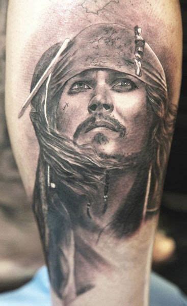 Pirates Caribbean Tattoo By Miguel Bohigues Post 6623 Jack Sparrow