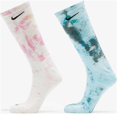 Nike Dri Fit Everyday Plus Color Splash Cushioned Crew Socks Multi