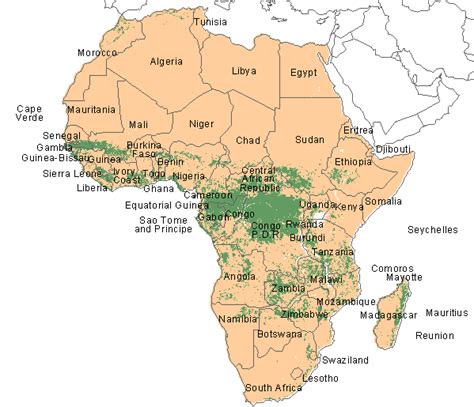 Congo Basin Map Location