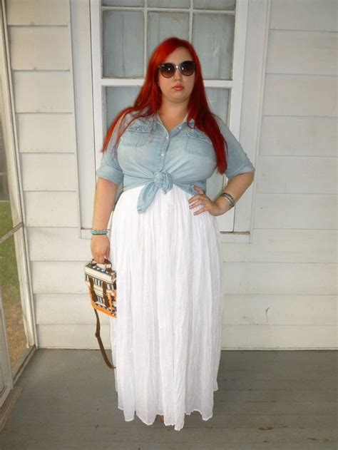 What Top To Wear With A Plus Size Maxi Skirt Page Of