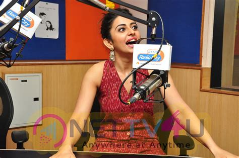 Telugu Actress Rakul Preet Singh At Radio City Exclusive Photos 204763 Movie Press Meet Pics